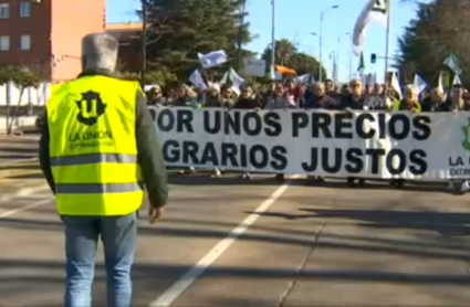 Manifestación de La Unión