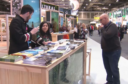 Uno de los estand extremeños en FITUR