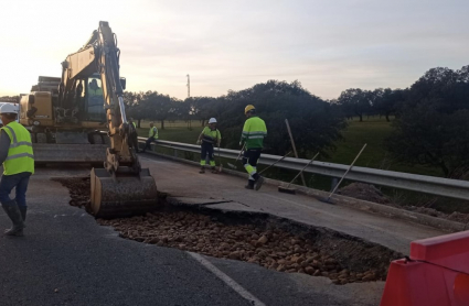 socavón La Nava de Santiago