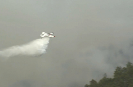 Extinción de incendios en Las Hurdes