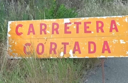 Carretera cortada