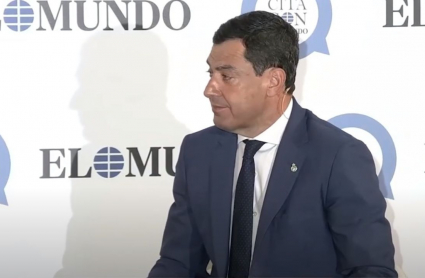 Juanma Moreno habla sobre María Guardiola