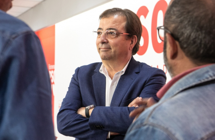  Guillermo Fernández Vara durante la reunión del Comité Ejecutivo Regional del PSOE de Extremadura