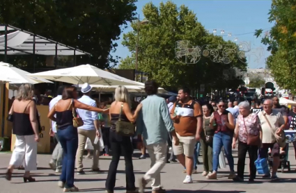 Gran ambiente en la Feria de Zafra