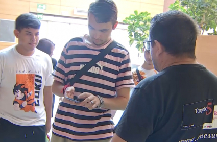 Público de Badajoz en el cine Conquistadores esta tarde 