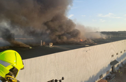 Incendio en Montehermoso