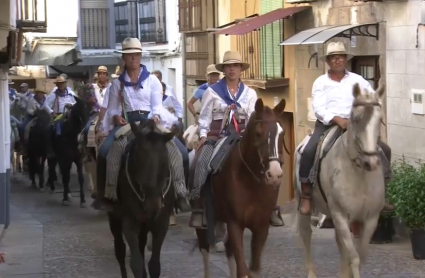 Jinetes en La Puebla