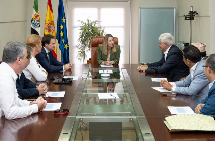 Reunión de la Junta de Extremadura con la Fundación Lumbini