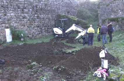 Exhumaciones en Santibáñez el Alto