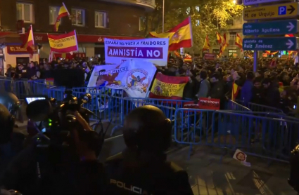 Protestas en Madrid