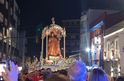 Procesión de la Mártir en Mérida