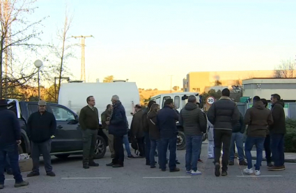 Protesta de agricultores y ganaderos en Cáceres