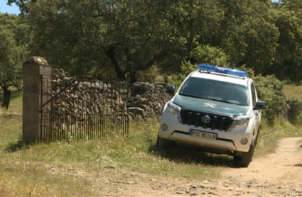 Finca en la que se encontró el cadáver de Manuela Chavero