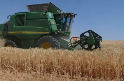 Prohibición de cosechar durante ocho horas en Extremadura